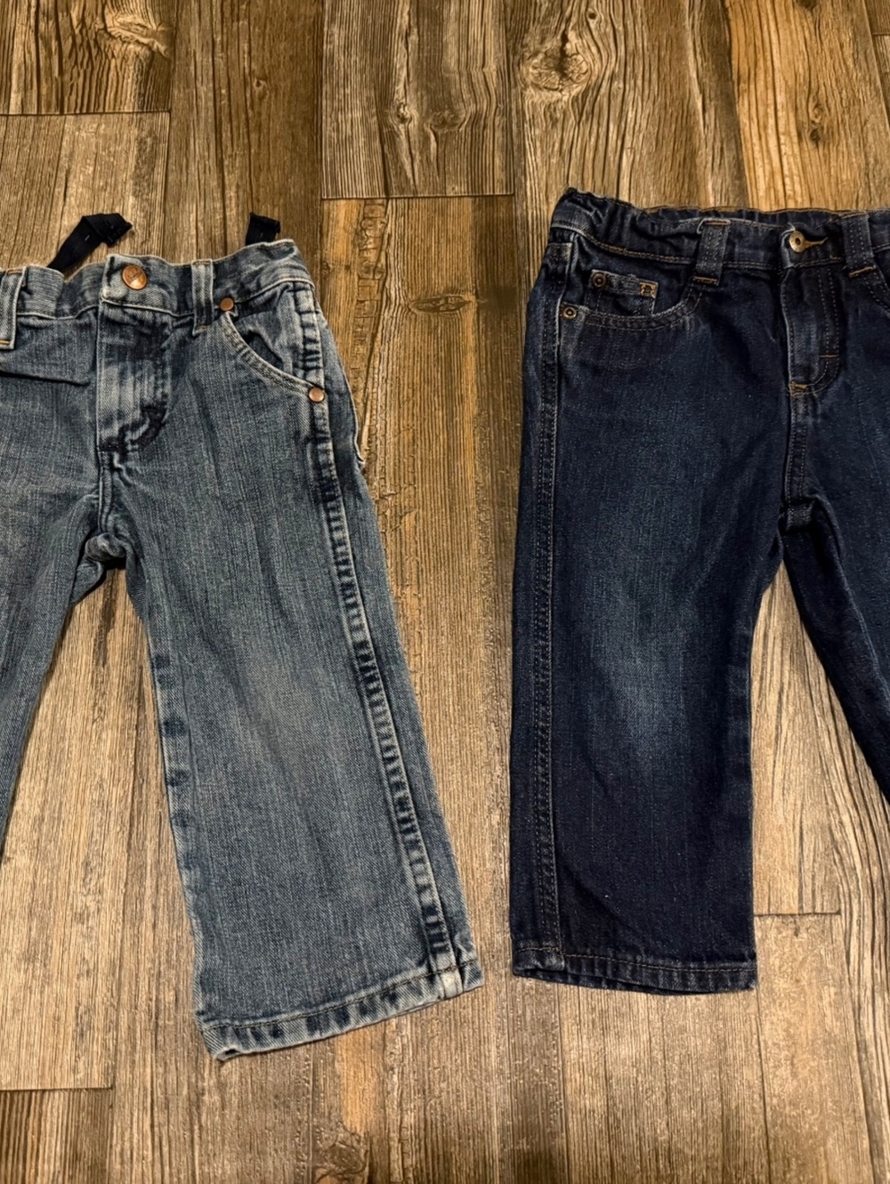 Bundle of Wrangler size 2T boys jeans